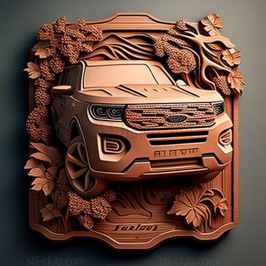 3D мадэль Ford Explorer (STL)